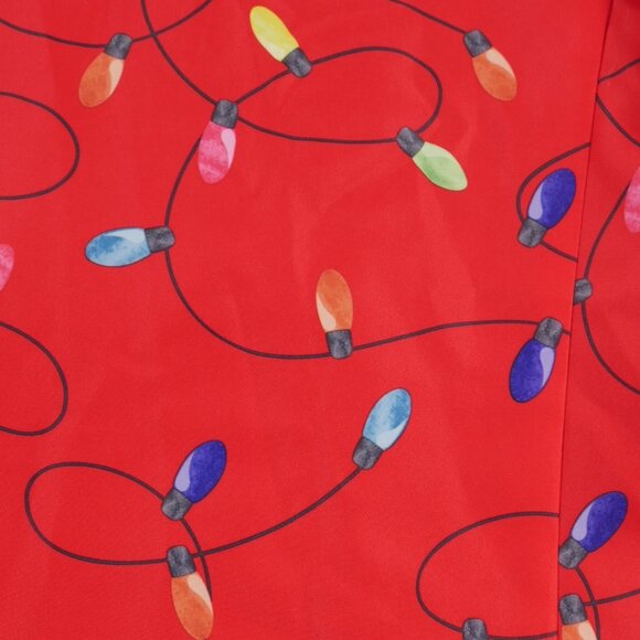 Life of the Party Red Blazer & Pants Christmas Suit Xmas Lights Men's X Large - Picture 5 of 14